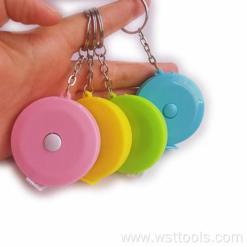 Soft Colorful and Retractable Tape Measure Double Scale